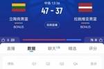 半场战报-立陶宛领先拉脱维亚10分 韦利奇卡14+6 波津13+8